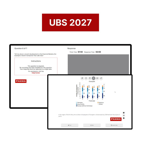 2027 UBS Online Assessment and ModernHire Video Interview Answers