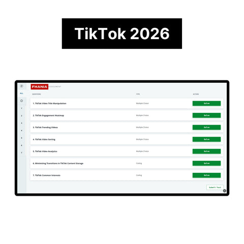 2026 TikTok Online Hackerrank Coding Assessment Tutorials
