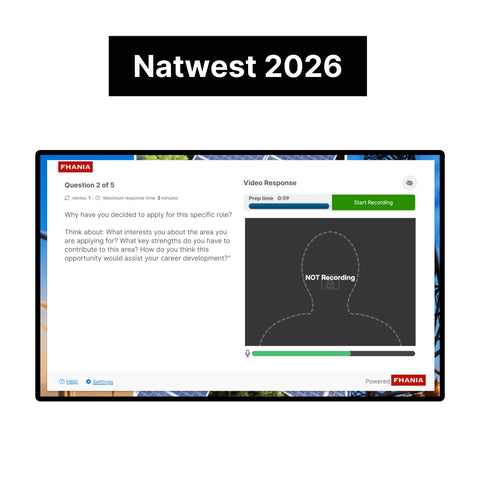 2026 NatWest Group Online Assessment and Video Interview Tutorials