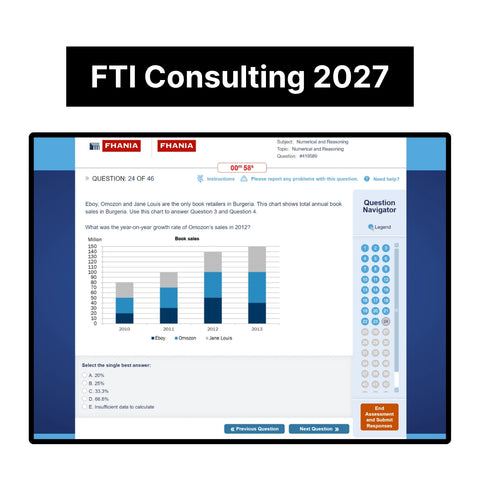 2027 FTI Consulting Pre-recorded Video Interview & Online Assessment Tutorials
