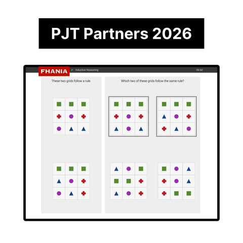 2026 PJT Partners Online Assessment Exact Questions & Answers