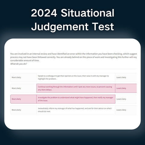 2024 Bank of England Situational Judgement Test | Video Interview Tutorials - Offer