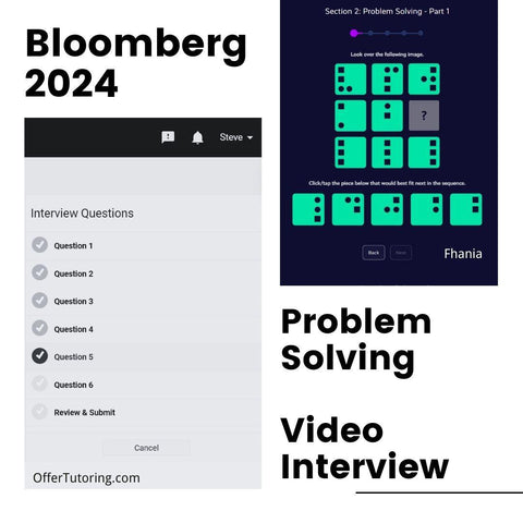 2024 Bloomberg Plum Online Assessment | Video Interview Tutorials - Offer