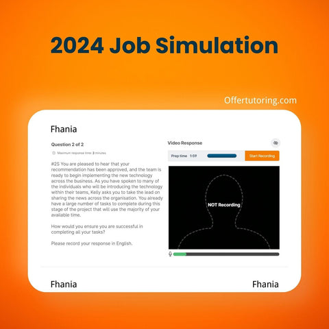2024 GSK Online Immersive Assessment Tutorials | Online Job Simulation - Offer