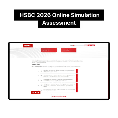 2026 HSBC Online Immersive Assessment and Job Simulation Tutorials