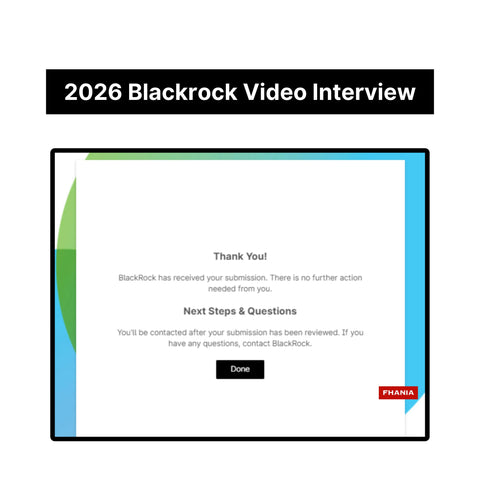 2026 BlackRock Pre-interview Assessment - Virtual Cover Letter | Coding Technical Challenge Answers