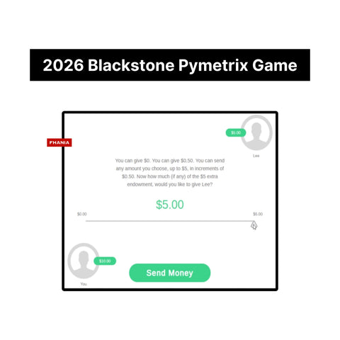 2026 Blackstone Pymetrics Games Digital Interview Technical Assessment Questions & Answers
