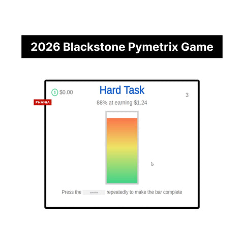 2026 Blackstone Pymetrics Games Digital Interview Technical Assessment Questions & Answers
