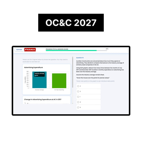 2027 OC&C Strategy Consultants Online Test Tutorials (One-Way Video Assessment and Mapped Test)