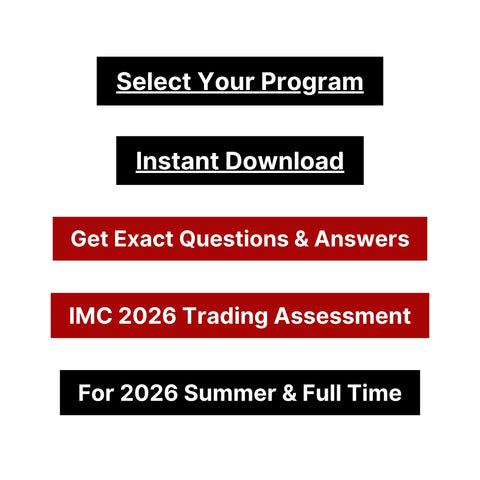 2026 IMC Trading Assessment BrainsFirst Games NeurOlympics Exact Questions and Answers