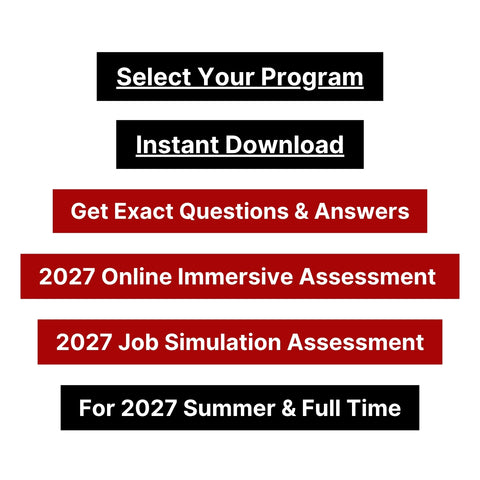 2027 Jardine JETs Online Immersive Assessment and Job Simulation Assessment Tutorials
