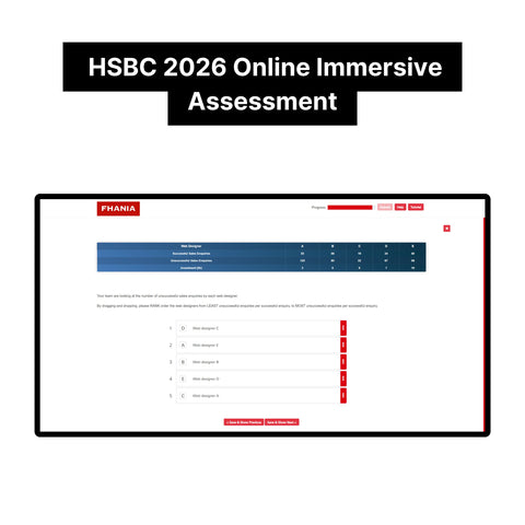2026 HSBC Online Immersive Assessment and Job Simulation Tutorials