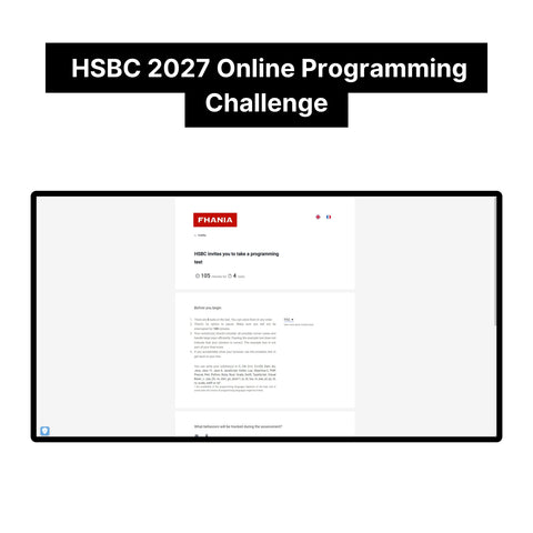 2027 HSBC Online Immersive Assessment and Job Simulation Tutorials