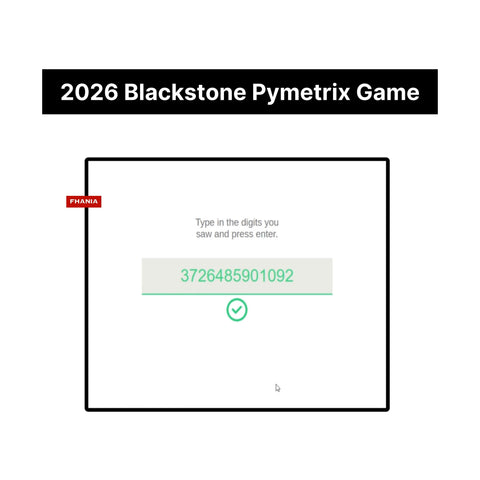 2026 Blackstone Pymetrics Games Digital Interview Technical Assessment Questions & Answers