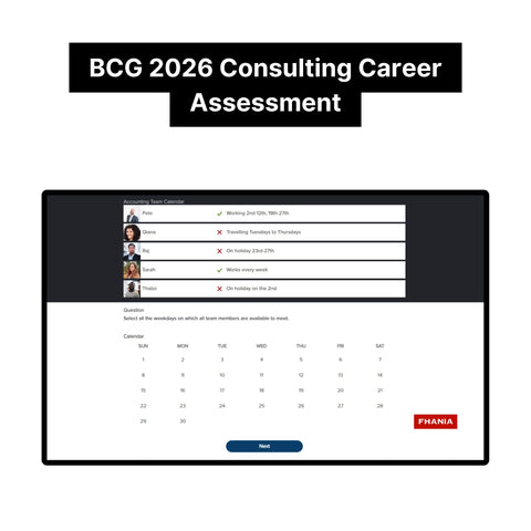 2026 BCG Consulting Career Assessment, Online Case and Quantitative Reasoning Test Tutorials