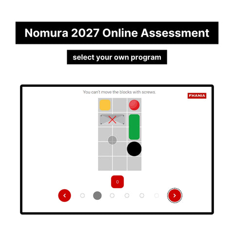 2027 Nomura Online Assessment and Video Interview Exact Questions