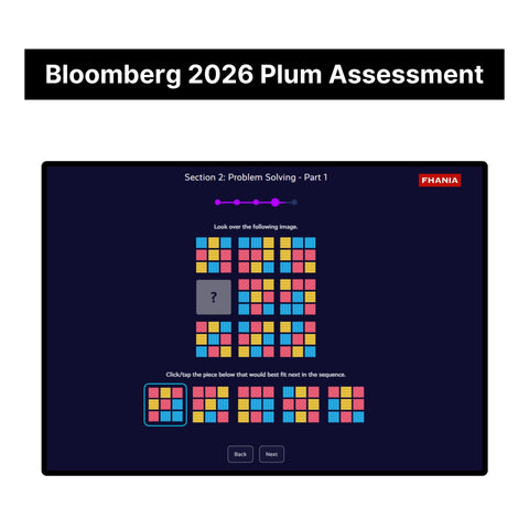 2026 Bloomberg Plum Online Assessment & Video Interview Tutorials