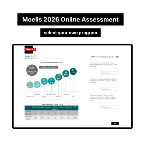 2026 Moelis Numerical and Verbal Reasoning Online Assessment Tutorials