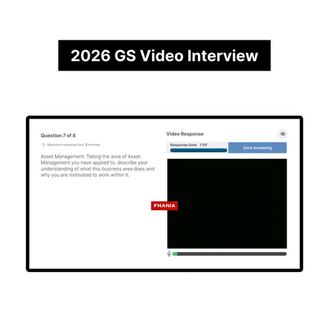 2026 Goldman Sachs Video Interview, Coding & Math Online Assessment Answers