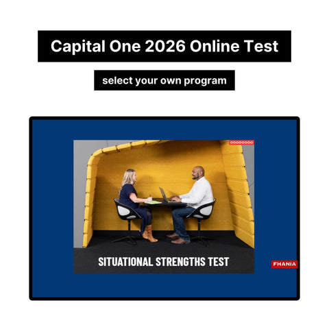 2026 Capital One Virtual Job Tryout Online Test and Digital Interview Tutorials