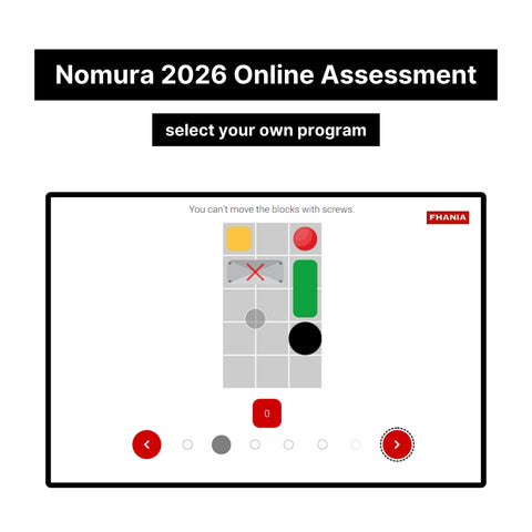 2026 Nomura Online Assessment and Video Interview Exact Questions