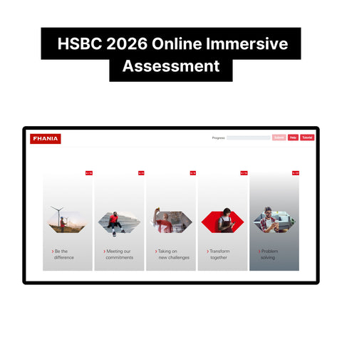2026 HSBC Online Immersive Assessment and Job Simulation Tutorials