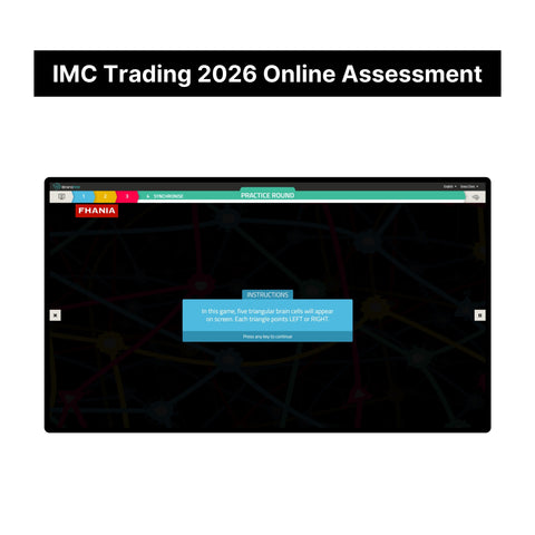 2026 IMC Trading Assessment BrainsFirst Games NeurOlympics Exact Questions and Answers