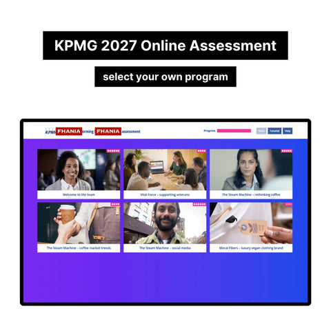 2027 KPMG Online Assessment and Video Interview Tutorials