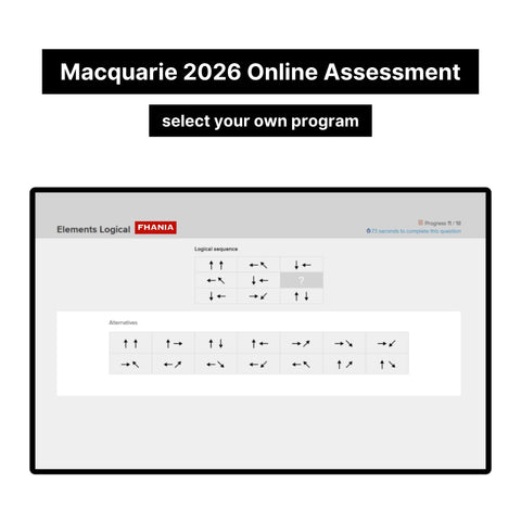 2026 Macquarie Online Psychometric Assessment Tutorials