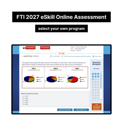 2027 FTI Consulting Pre-recorded Video Interview & Online Assessment Tutorials