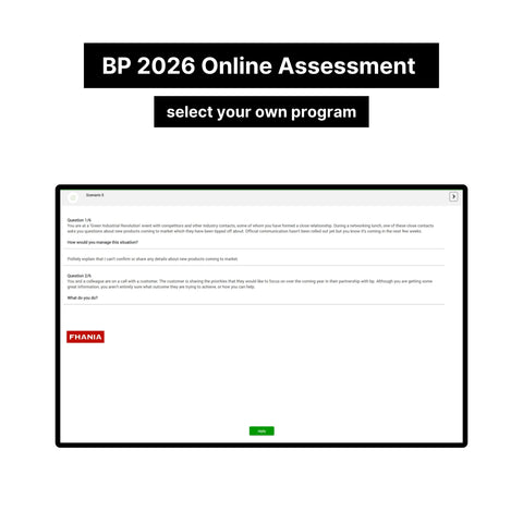 2026 BP Video Interview and Online Assessment Exact Questions and Answers