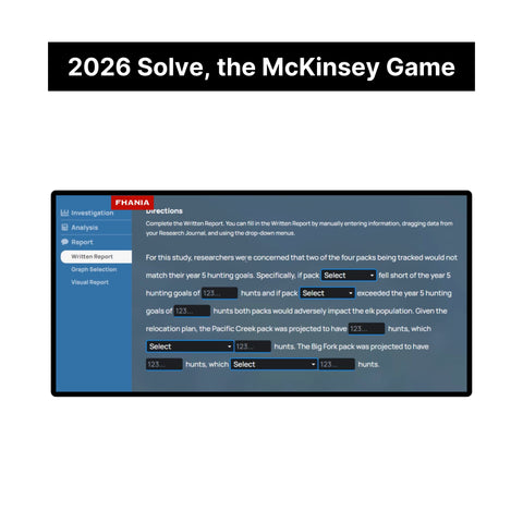 2026 McKinsey Solve Game, RedRock Study, Case Interview Interactive Simulations
