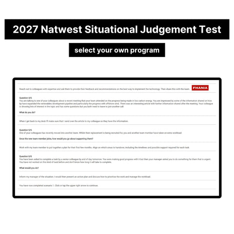 2027 NatWest Group Online Assessment and Video Interview Tutorials