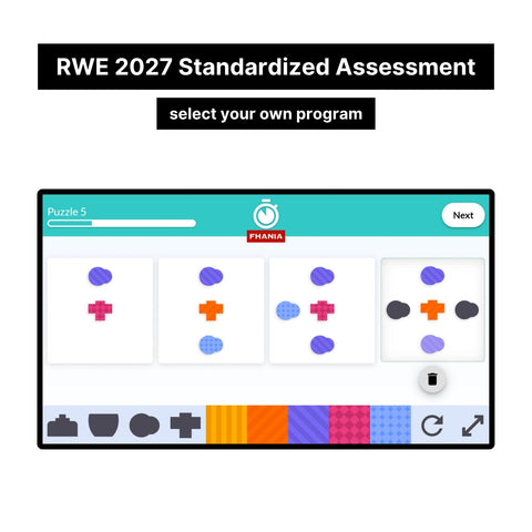 2027 RWE Standardised Assessment Online Analytics Test and Tutorials