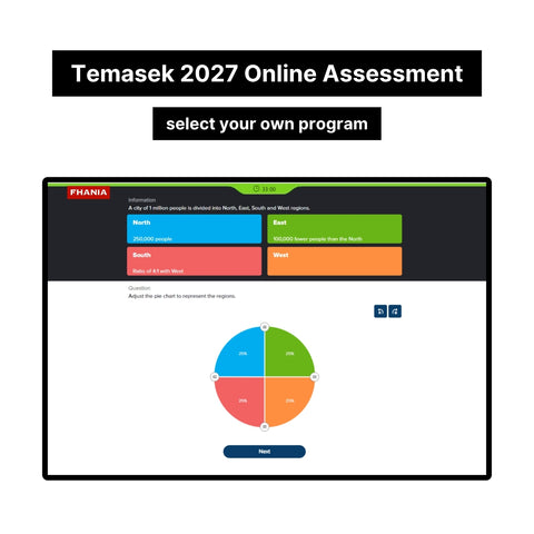 2027 Temasek Online Assessment & Video Interview Answers