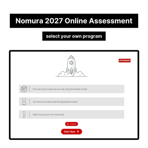 2027 Nomura Online Assessment and Video Interview Exact Questions