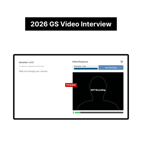2026 Goldman Sachs Video Interview, Coding & Math Online Assessment Answers
