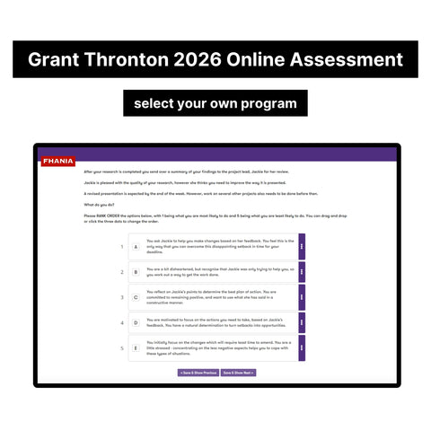 2026 Grant Thornton Online Assessment and Video Interview Tutorials