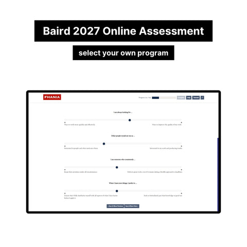 2027 Baird Online Assessment Exact Questions & Answers
