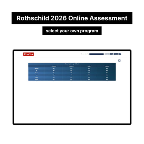 2026 Rothschild Blended Online Assessment Exact Questions and Answers