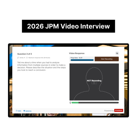 2026 JP Morgan Video Interview & Coding Challenge Exact Questions and Answers