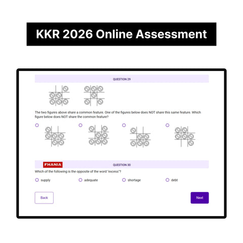 2026 KKR Predictive Cognitive Assessment Exact Questions & Answers