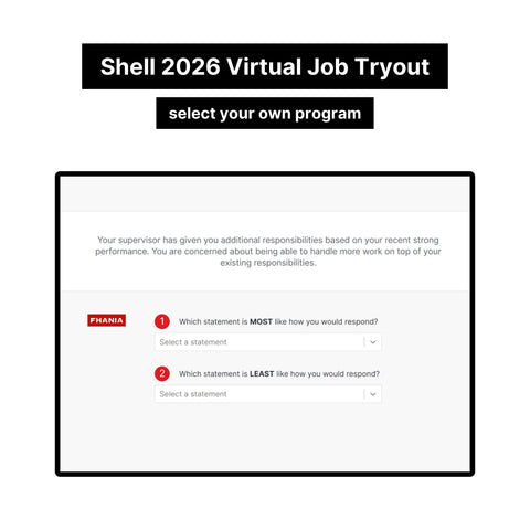 2026 Shell Virtual Job Tryout and On-demand Interview Tutorials