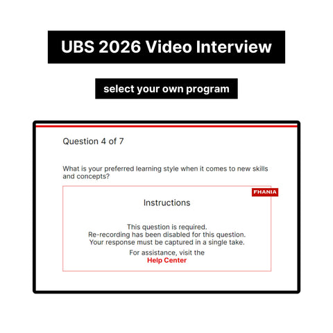 2024年瑞銀在線評估 PDF 教程 |初級人才評估和 Sonru 視頻面試|2024 年確切問題 |參考答案 |夏季/全職職位
