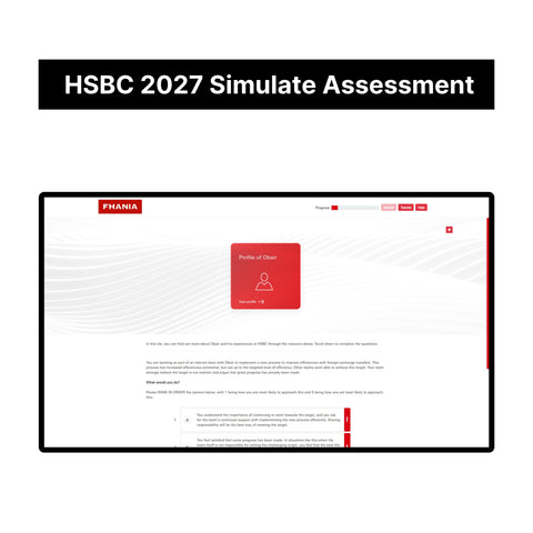 2027 HSBC Online Immersive Assessment and Job Simulation Tutorials