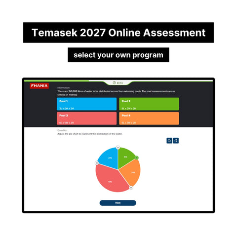 2027 Temasek Online Assessment & Video Interview Answers
