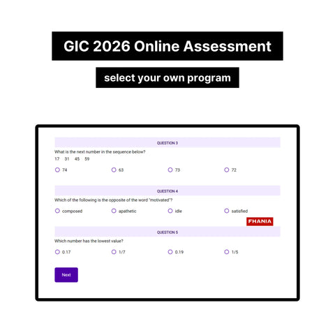 2026 GIC Learning Indicator PI Cognitive Assessment Exact Questions & Answers