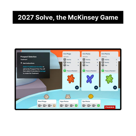 2027 McKinsey Solve Game, RedRock, Sea Wolf, Sustainable Futures Lab, Case Interview Interactive Simulations