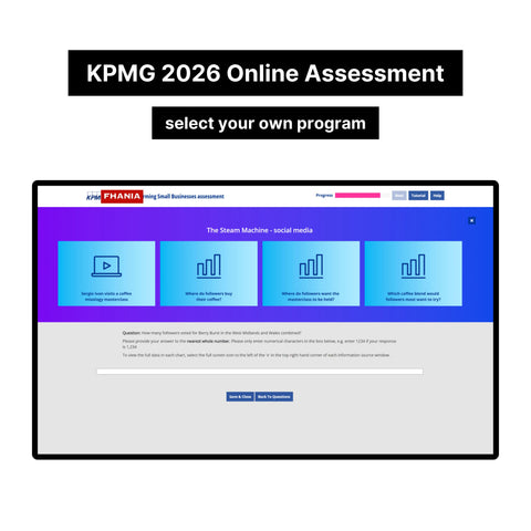 2026 KPMG Online Assessment and Video Interview Tutorials