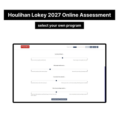 2027 Houlihan Lokey Online Assessment Exact Questions & Answers